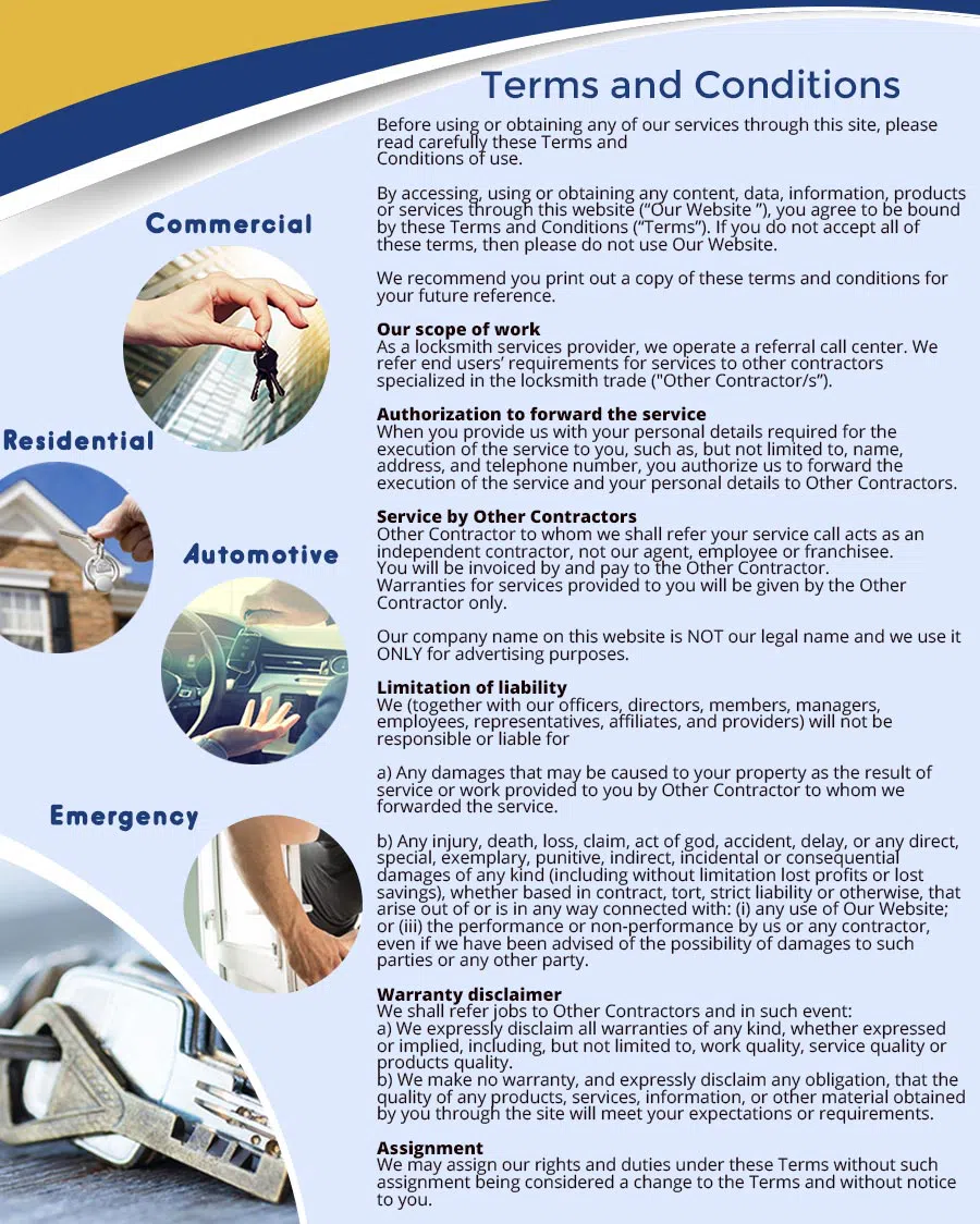 Beverly Hills Locksmith Store Beverly Hills, CA 310-819-3005 - terms-ls